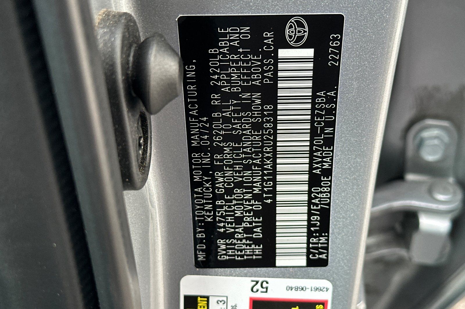 Used 2024 Toyota Camry SE FWD image 36
