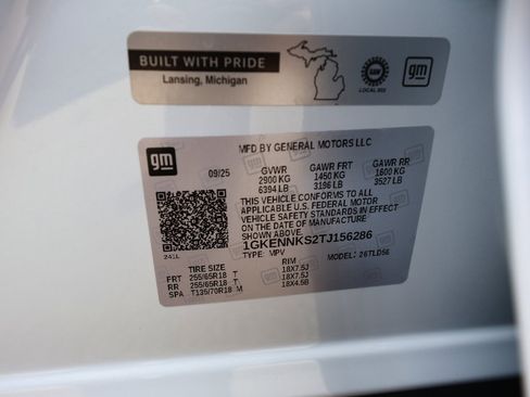 New 2026 GMC Acadia Elevation w/ LPO, Floor Liner Package image 35