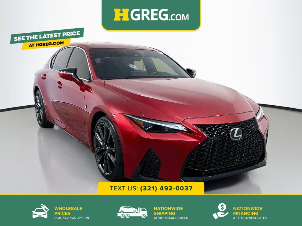 Used 2021 Lexus IS 350 F Sport w/ Accessory Package RWD image 1
