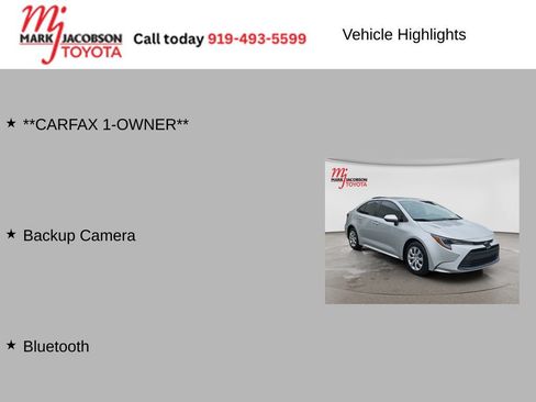 Used 2023 Toyota Corolla LE FWD image 6