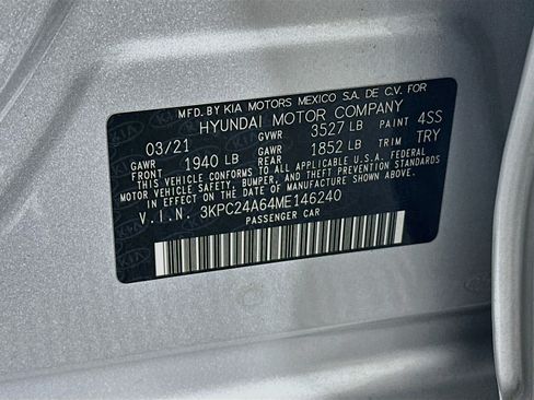 Used 2021 Hyundai Accent SEL FWD image 12