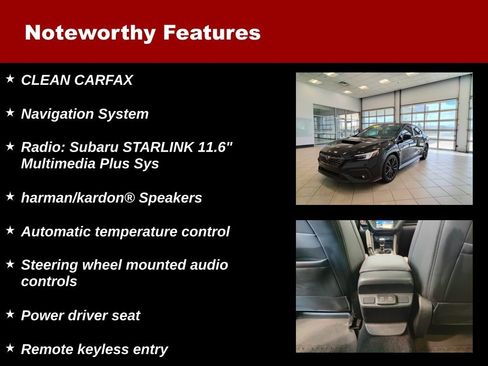 Used 2022 Subaru WRX Limited AWD/4WD image 7