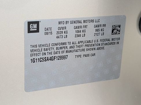 Used 2016 Chevrolet Malibu LT w/ Power Convenience Package FWD image 40