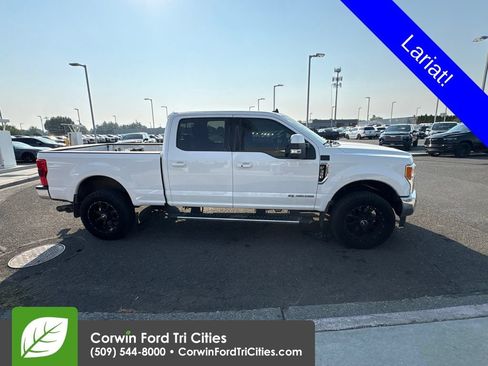 Used 2019 Ford F350 Lariat w/ Lariat Ultimate Package AWD/4WD image 2