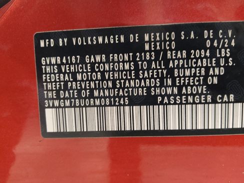 Used 2024 Volkswagen Jetta SEL image 33