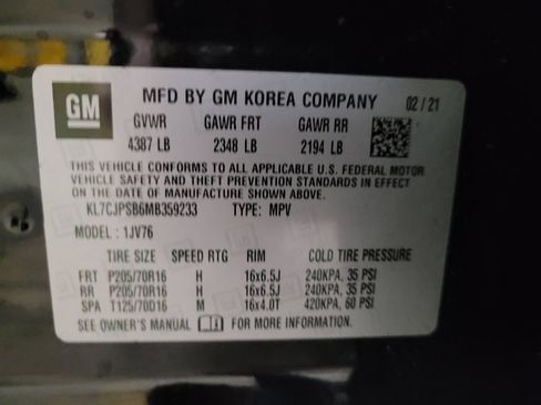 Used 2021 Chevrolet Trax LT w/ LT Convenience Package image 33