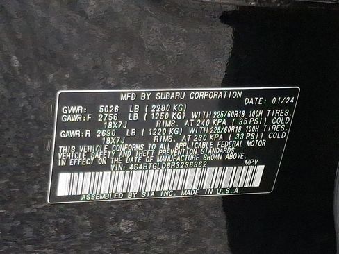 Certified 2024 Subaru Outback Onyx Edition XT image 29