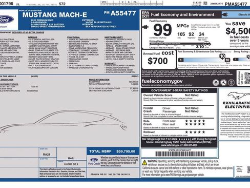 Used 2023 Ford Mustang Mach-E Premium RWD image 6