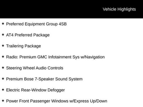 Used 2021 GMC Sierra 1500 AT4 w/ AT4 Preferred Package AWD/4WD image 7
