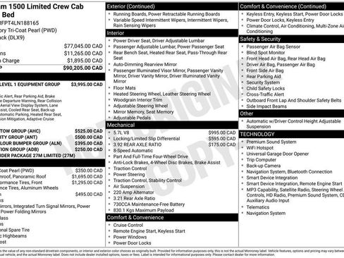 Used 2020 RAM 1500 Limited AWD/4WD image 5