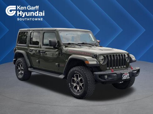 Used 2021 Jeep Wrangler Unlimited Rubicon AWD/4WD image 1