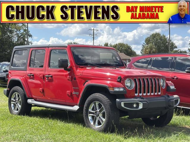 Used 2019 Jeep Wrangler Unlimited Sahara AWD/4WD image 1