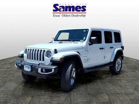 Used 2021 Jeep Wrangler Unlimited Sahara AWD/4WD image 3