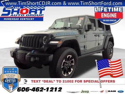 Used 2024 Jeep Wrangler Unlimited Rubicon 4xe AWD/4WD image 1