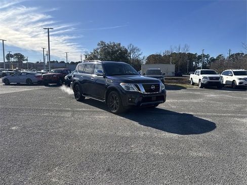 Used 2019 Nissan Armada Platinum w/ Captain's Chairs Package image 3