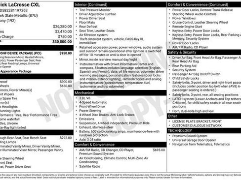 Used 2008 Buick LaCrosse CXL w/ Driver Confidence Package image 5