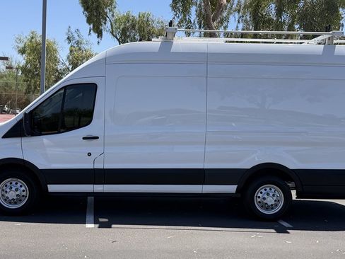 Used 2023 Ford Transit 350 148 High Roof Extended w/ Fleet Safety Package RWD image 16