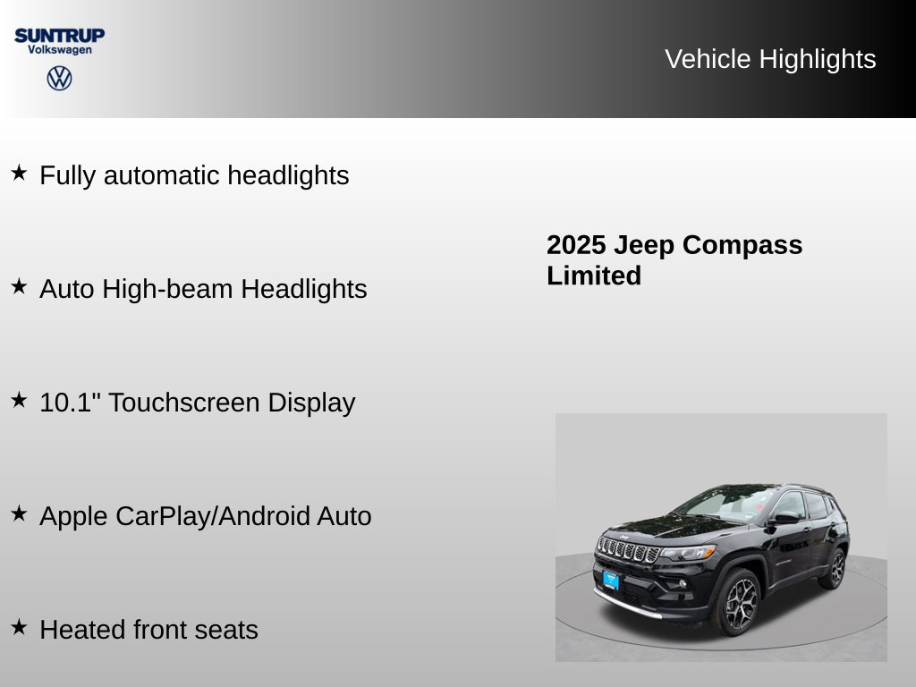Used 2025 Jeep Compass Limited AWD/4WD image 16