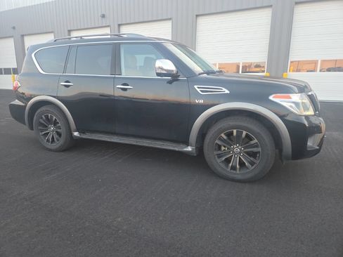 Used 2017 Nissan Armada Platinum w/ Captain Seat Package RWD image 12