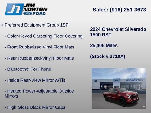 Used 2024 Chevrolet Silverado 1500 RST w/ All Star Edition Plus AWD/4WD image 21