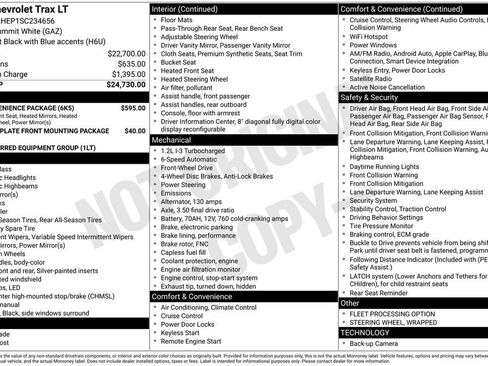 Used 2025 Chevrolet Trax LT w/ LT Convenience Package image 5