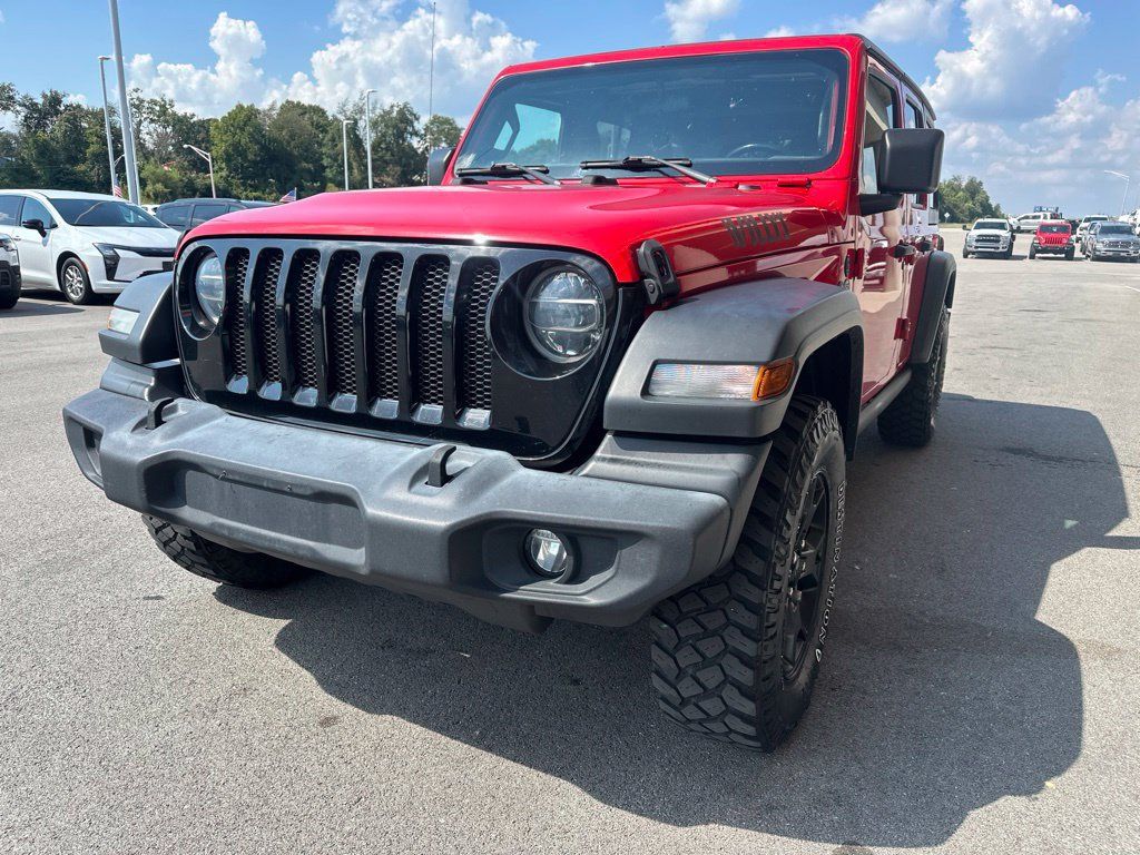 Used 2020 Jeep Wrangler Unlimited Sport AWD/4WD image 1