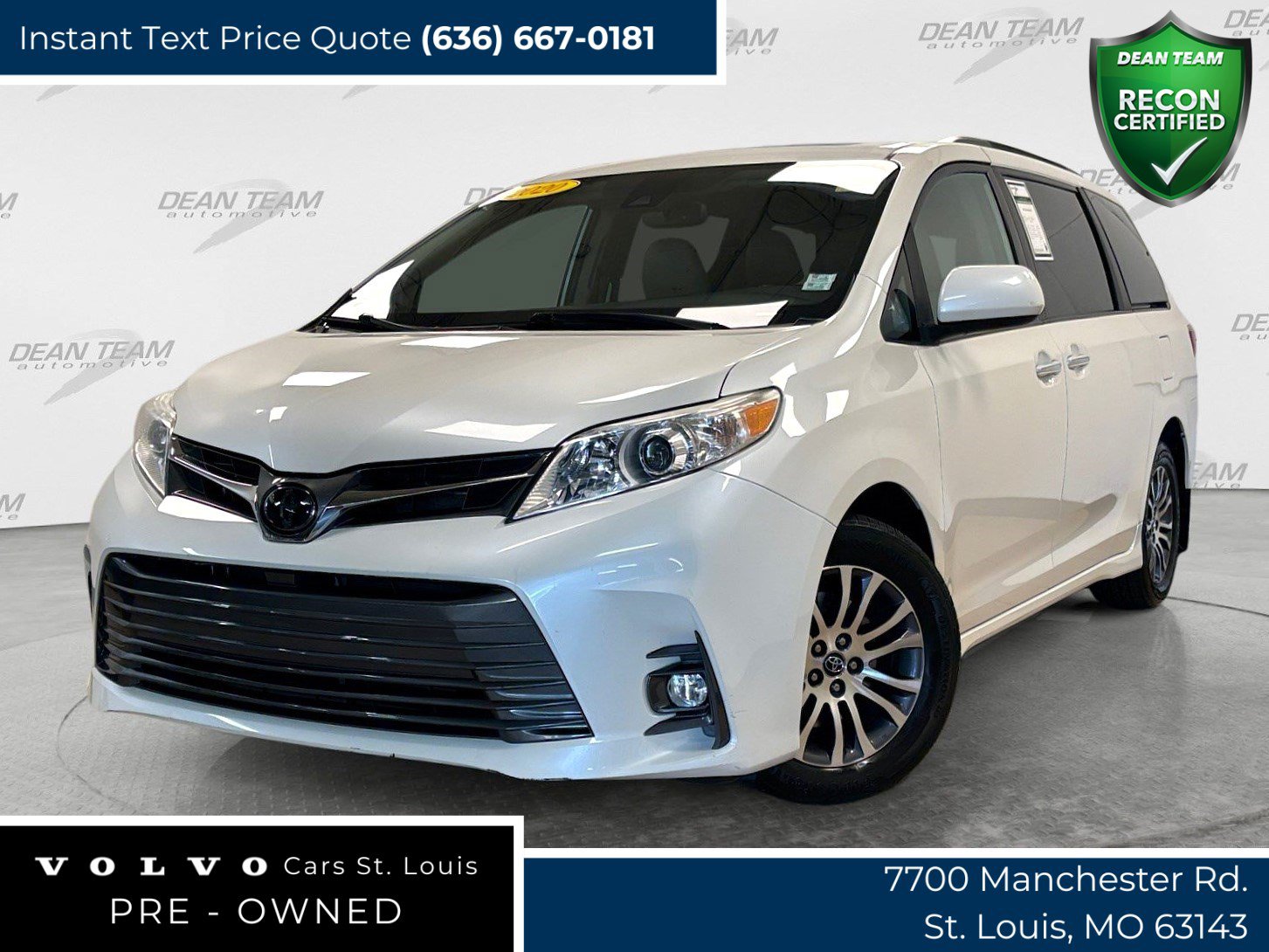 Used 2020 Toyota Sienna XLE FWD image 1