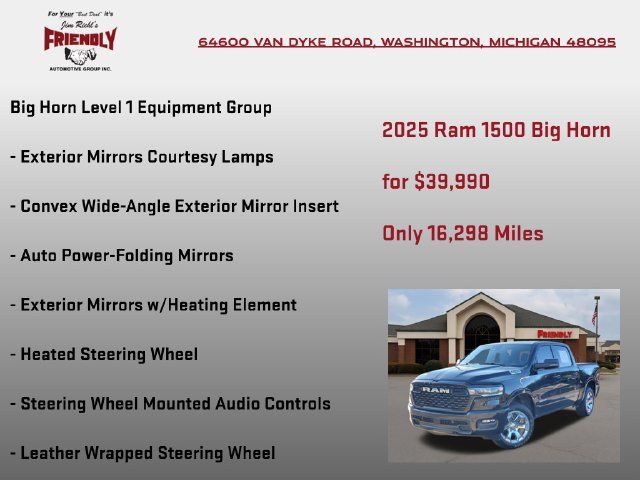 Used 2025 RAM 1500 Big Horn AWD/4WD image 15