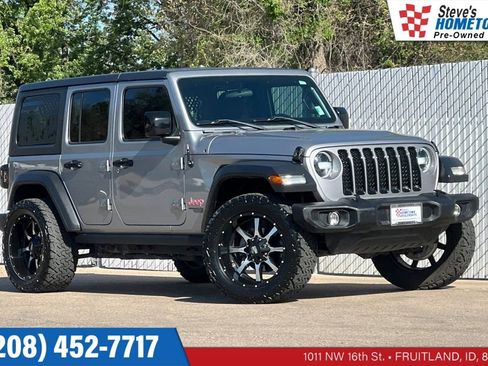 Used 2020 Jeep Wrangler Unlimited Sport S AWD/4WD image 1