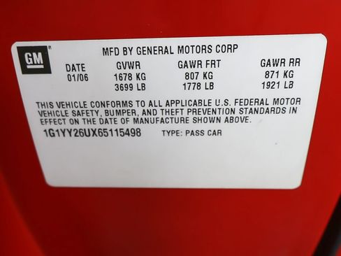 Used 2006 Chevrolet Corvette Coupe w/ Preferred Equipment Group RWD image 30