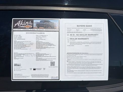 Certified 2019 Chevrolet Blazer RS image 12