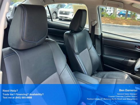Used 2017 Toyota Corolla SE w/ Carpet Mat Package (TMS) FWD image 21
