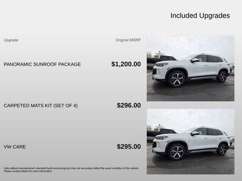 Used 2025 Volkswagen Tiguan SE w/ Panoramic Sunroof Package image 4