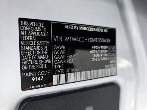 Used 2021 Mercedes-Benz Sprinter 2500 w/ Driver Convenience Package image 23