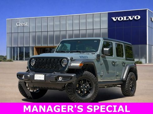 Used 2025 Jeep Wrangler Unlimited Sport S 4xe AWD/4WD image 1