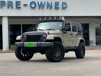 Used 2016 Jeep Wrangler Unlimited Sahara