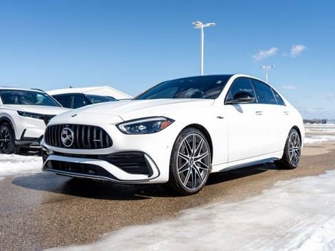 Used 2025 Mercedes-Benz C 43 AMG 4MATIC Sedan image 3