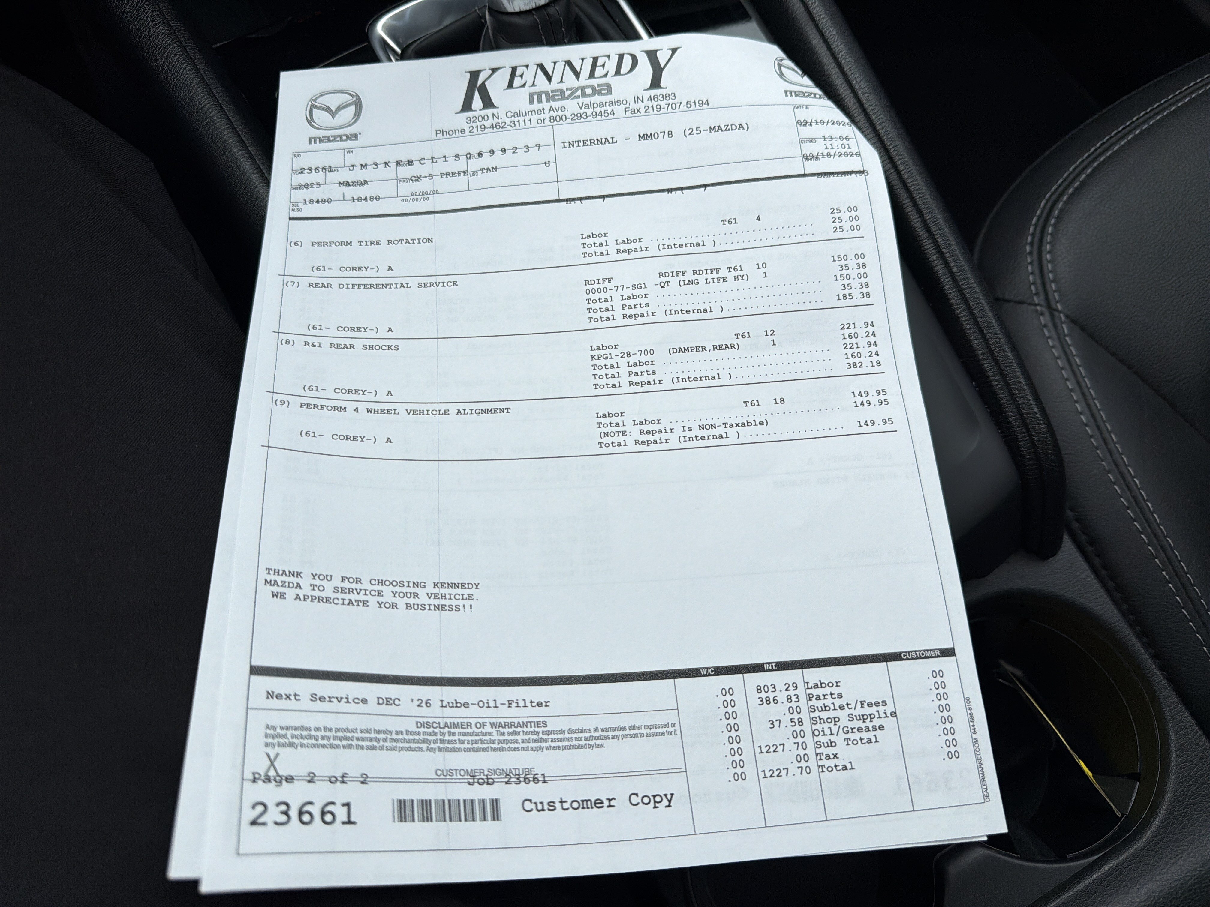 Certified 2025 MAZDA CX-5 AWD 2.5 S w/ Preferred Package image 25
