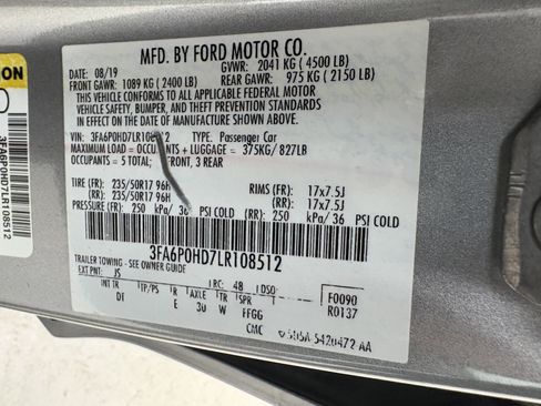 Used 2020 Ford Fusion SE image 34