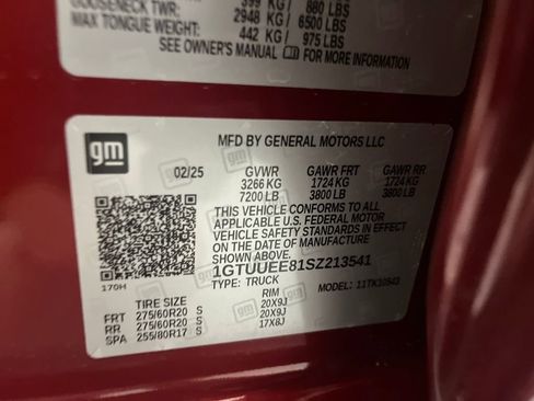 Used 2025 GMC Sierra 1500 AT4 w/ AT4 Premium Package image 82