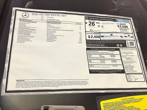 New 2026 Mercedes-Benz GLC 300 4MATIC image 18