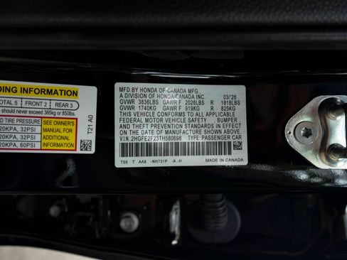 Used 2026 Honda Civic LX image 45