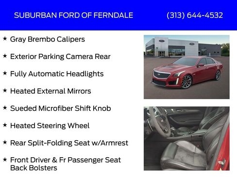 Used 2016 Cadillac CTS V w/ Carbon Fiber Package image 21