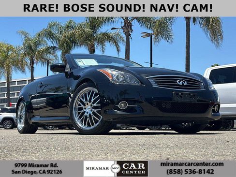 Used 2014 INFINITI Q60 Convertible w/ Premium Package RWD image 1