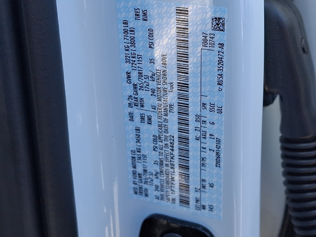 New 2026 Ford F150 XL w/ Equipment Group 103A High AWD/4WD image 10