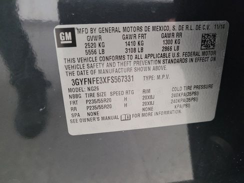 Used 2015 Cadillac SRX Performance w/ Driver Awareness Package AWD/4WD image 33