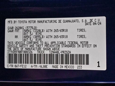 Used 2024 Toyota Tacoma TRD Sport image 17