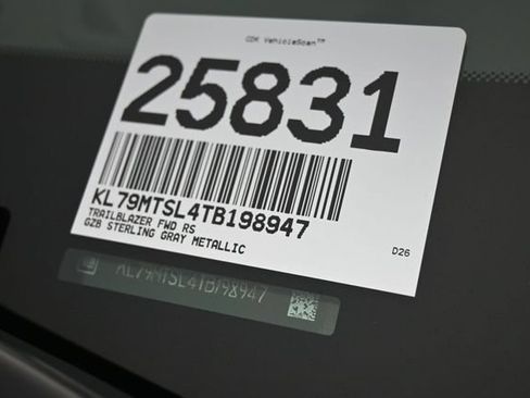 New 2026 Chevrolet TrailBlazer RS w/ Convenience Package FWD image 43