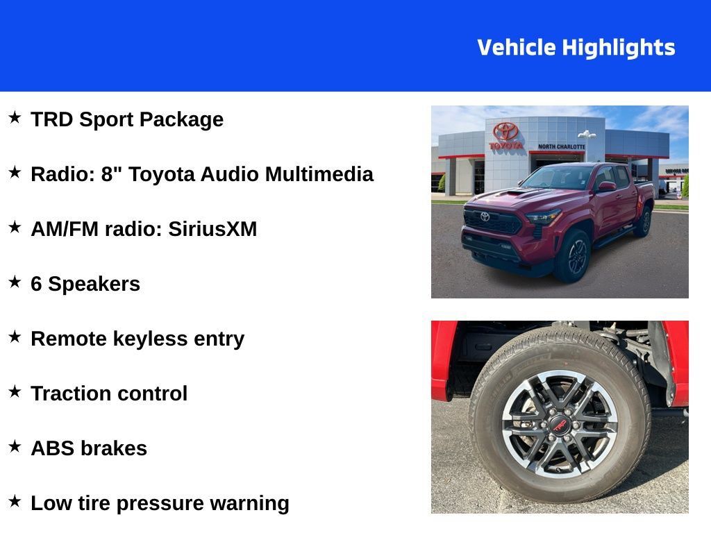 Used 2025 Toyota Tacoma TRD Sport RWD image 4