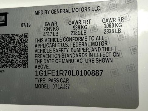 Used 2020 Chevrolet Camaro SS image 56